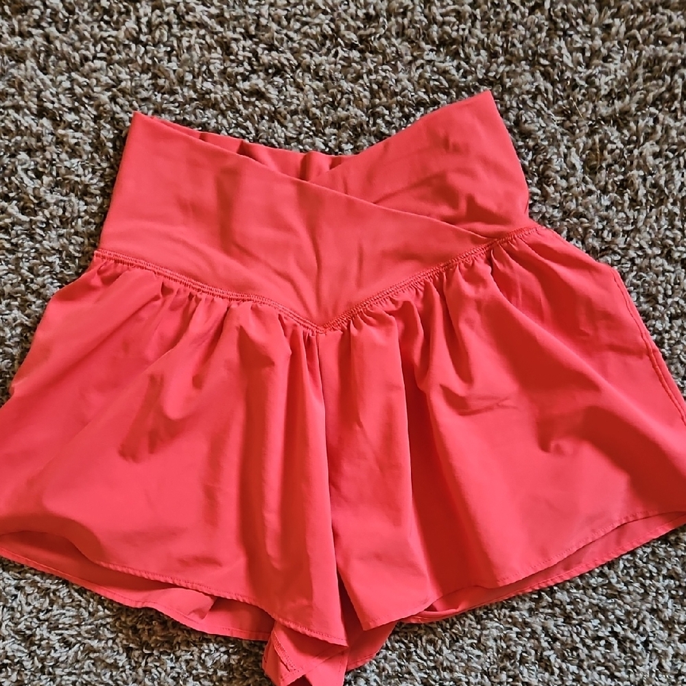 Coral Offline Active Shorts